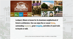 Desktop Screenshot of mainstreetlockport.org